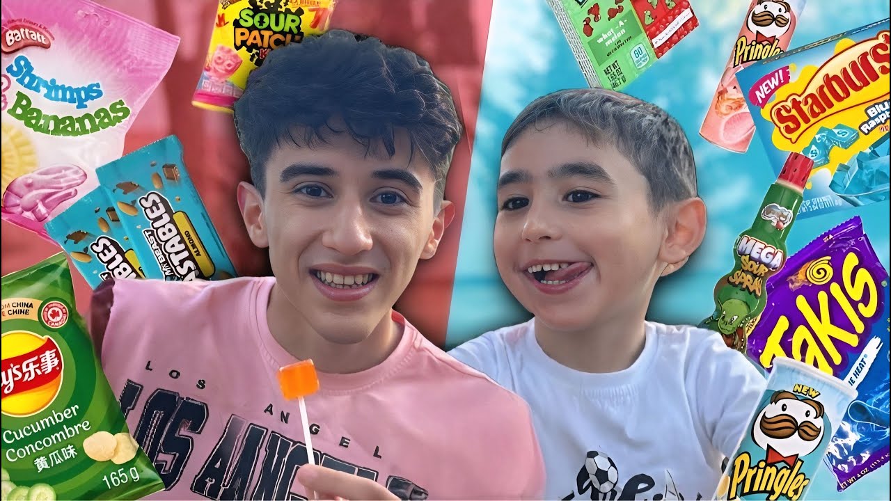 Dayım Oğlu Şükürlə Fərqli Abur Cuburlar Yedik!