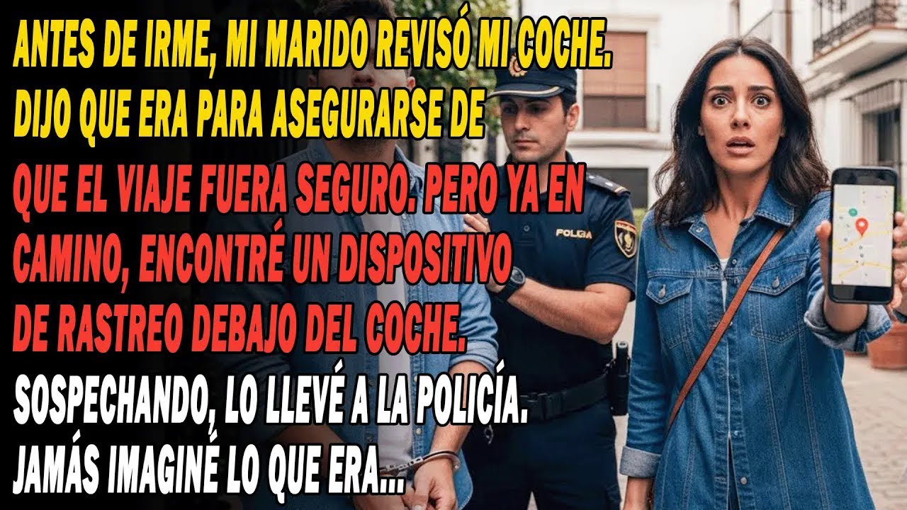 Mi Marido Revisó El Coche Por ＂Seguridad＂. Hallé Un Rastreador. Fui A La Policía. Jamás Lo Imaginé..