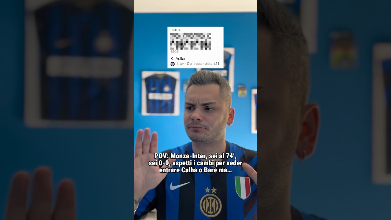 QUEL CAMBIO😐 #interisti #inter #monzainter #seriea #scudetto #intermilan #derby #dumfries #mota