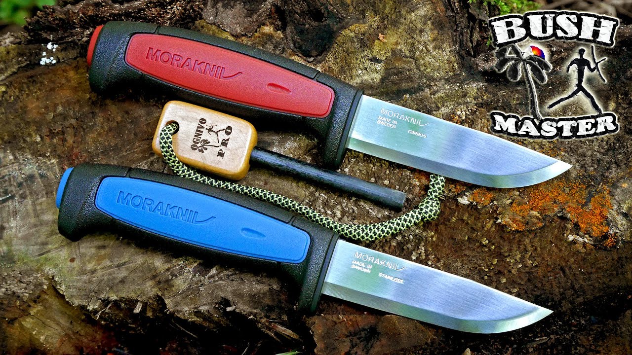 Нержавейка против углеродки. Нож Mora Pro S против Morakniv Pro C.