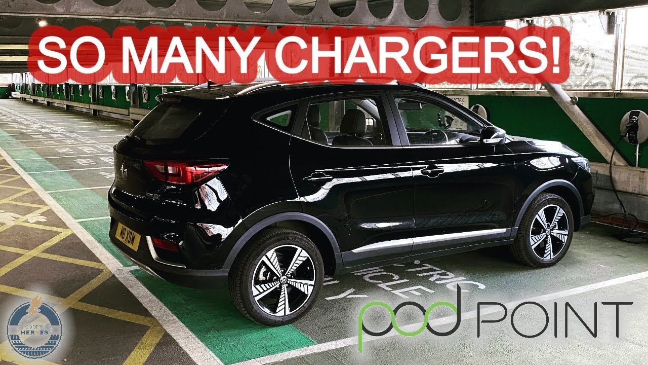 THIS is how to do DESTINATION CHARGING properly - PodPoint at Hatfield Station