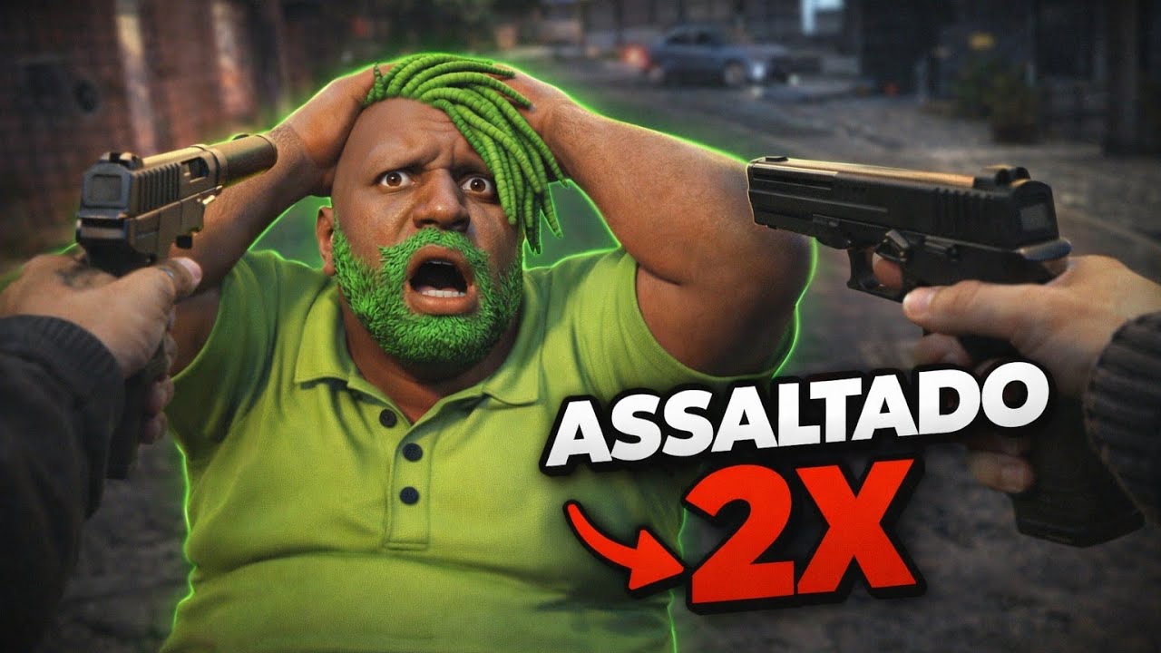 PIRIQUITO FOI ASSALTADO DUAS VEZES NO MESMO DIA… 😱🔥 #gta #gtarp #jaguare #roleplay