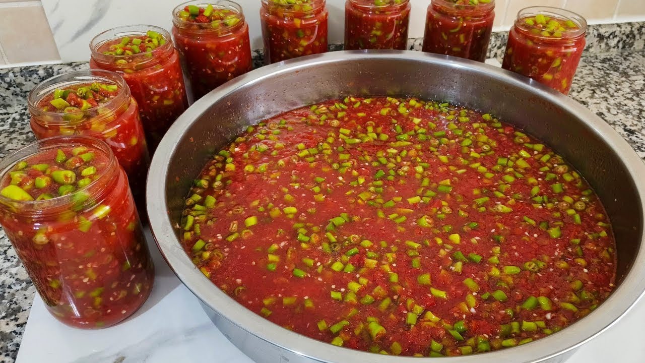 En Pratik Acı Biber Turşusu _ Sosuyla Fark Yaratan Tarif 