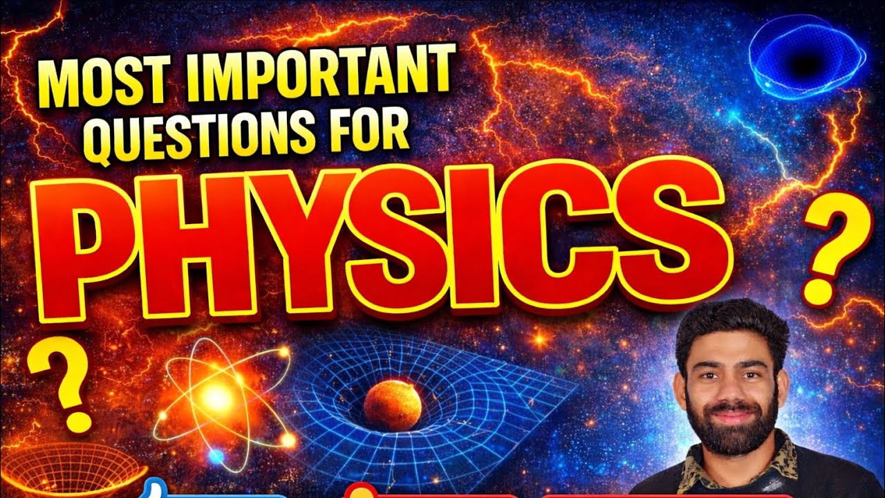 Most important questions of Physics #Class 10 By Kapil Sir 2026 Paper 