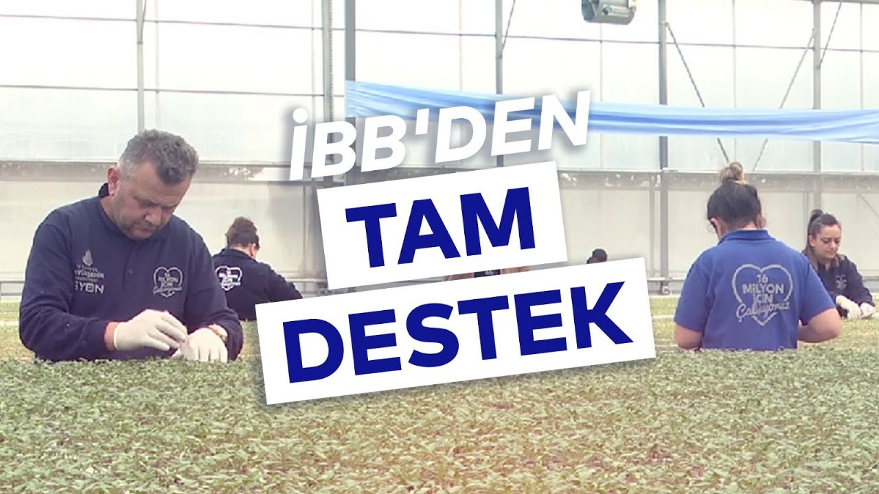 İBB'DEN İSTANBUL'DA TARIM VE ÇİFTÇİLİĞE TAM DESTEK