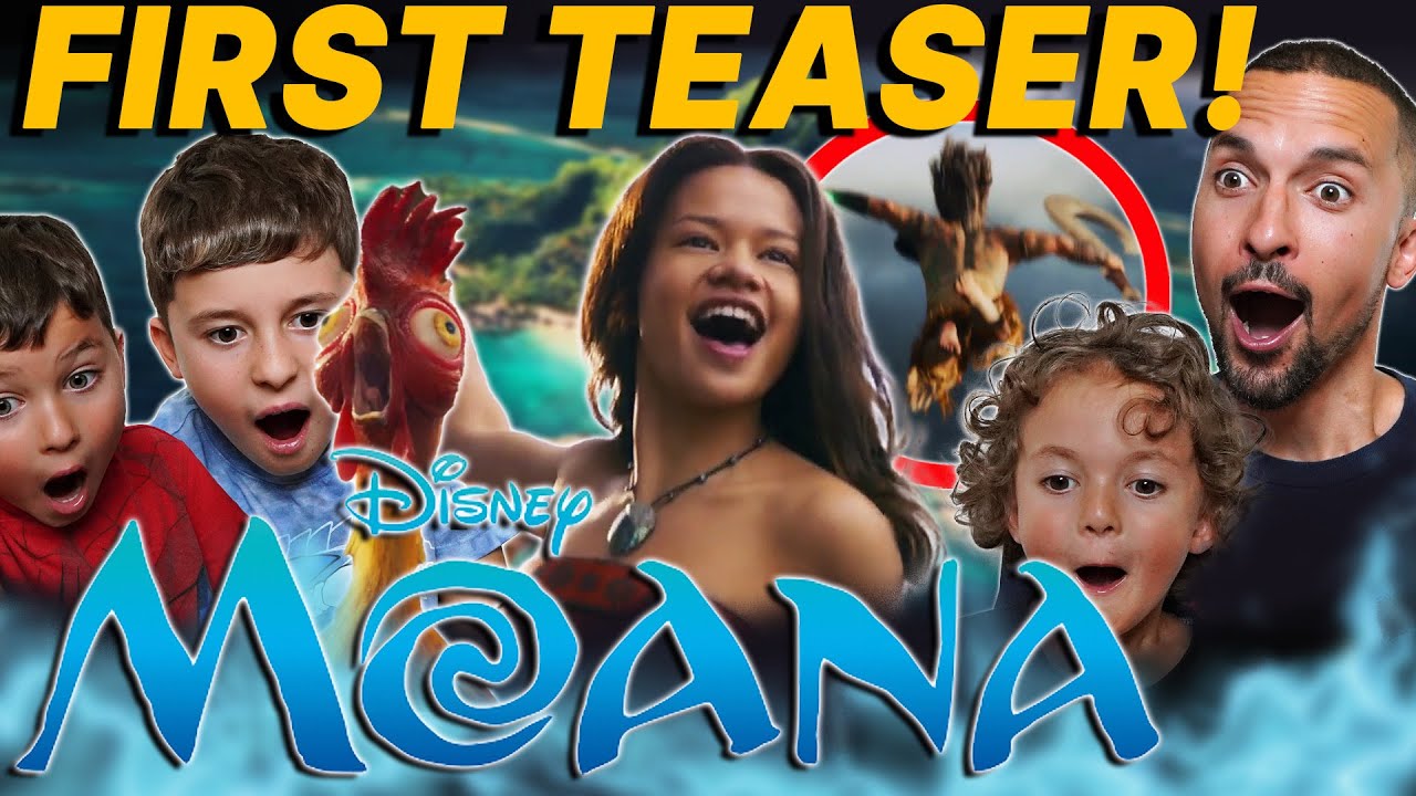 МОАНА (2026) ОФИЦИАЛЬНЫЙ ТИЗЕР С ЖИВЫМ ДЕЙСТВИЕМ РЕАКЦИЯ! | Disney Animation | Дуэйн Джонсон | По...