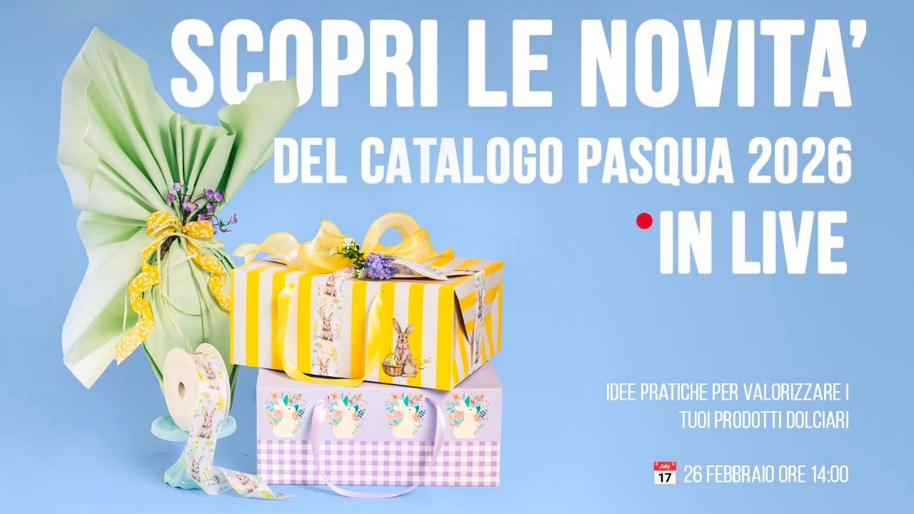 PACKAGING DI PASQUA PER LE PASTICCERIE | Catalogo 2026