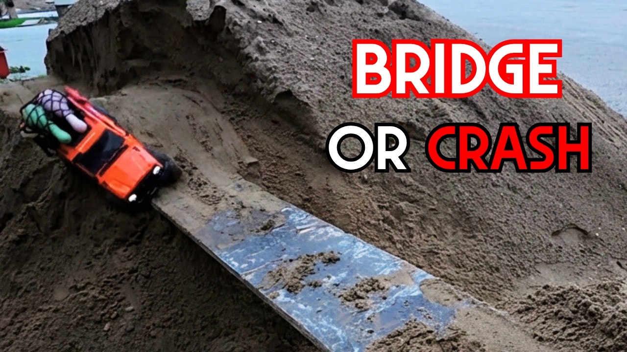 RC Mini 1/12 Extreme Sand Challenge | MN300, LC80 & MN82T Tackle Bridges, Hills & Rollovers