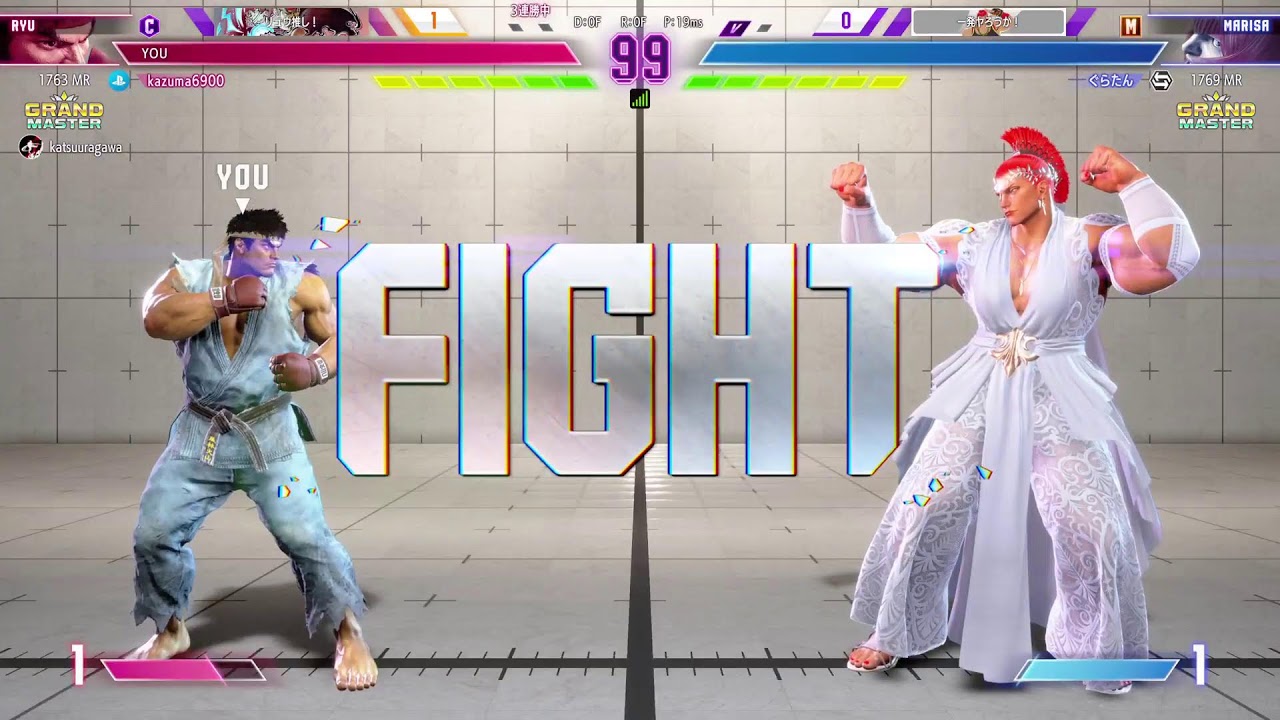 スト6　リュウ　ランクマ