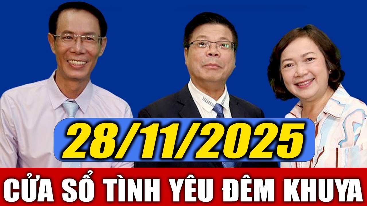 Nghe Cửa Sổ Tình Yêu VOV Đêm Khuya Ngày 28/11/2025 | Đinh Đoàn Tư Vấn Hôn Nhân Gia Đình