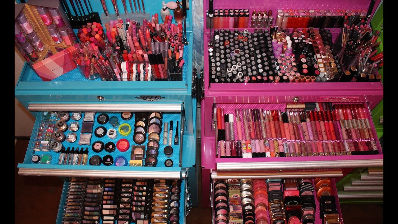 Makeup Collection, Organization, & Storage 2014 Pt.1