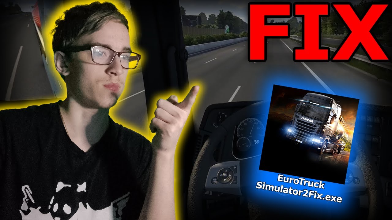 КАК ИСПРАВИТЬ БЕСКОНЕЧНУЮ ЗАГРУЗКУ В Euro Truck Simulator 2??