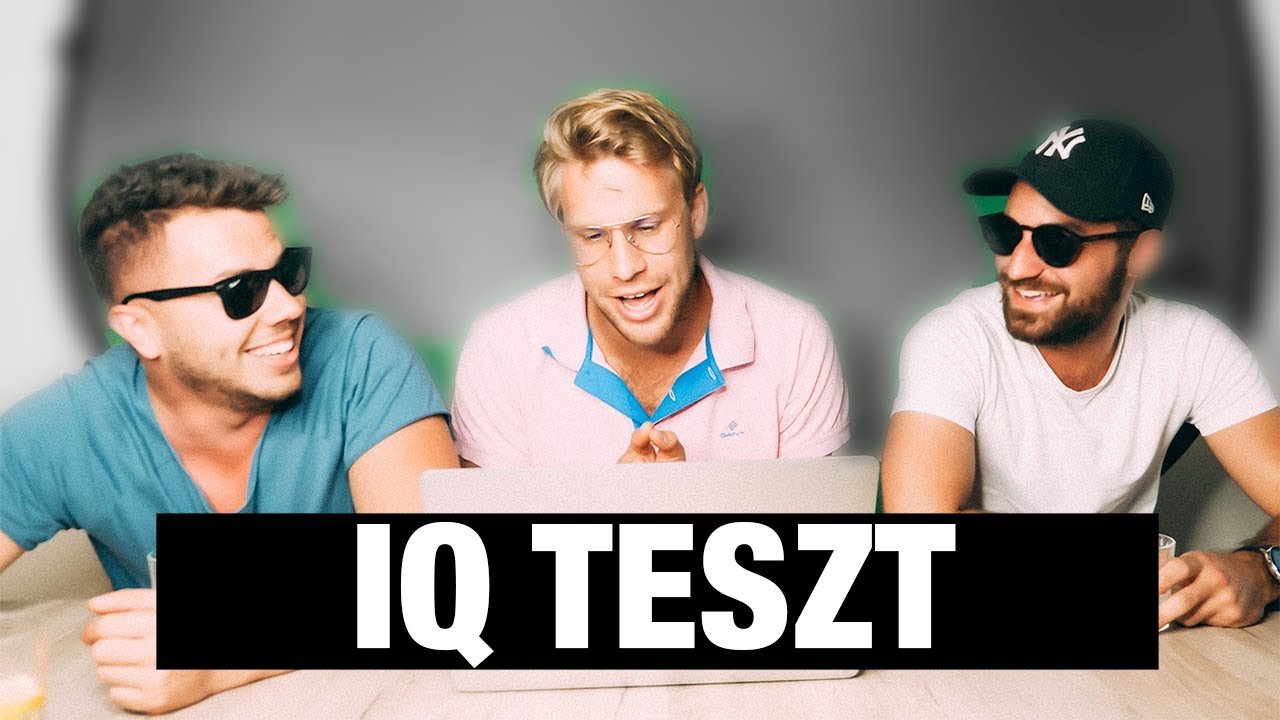 KITÖLTÖTTÜNK EGY IQ TESZTET 😂 ( Barni, Ábel )