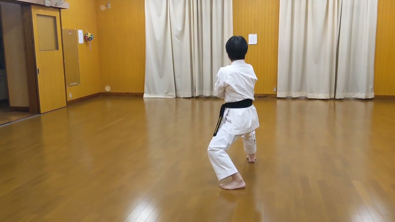 【分かりやすい！超ゆっくり空手形】~平安五段(ﾍｲｱﾝｺﾞﾀﾞﾝ)後向きバージョン #空手 #松濤館流空手 #karate #heiangodan