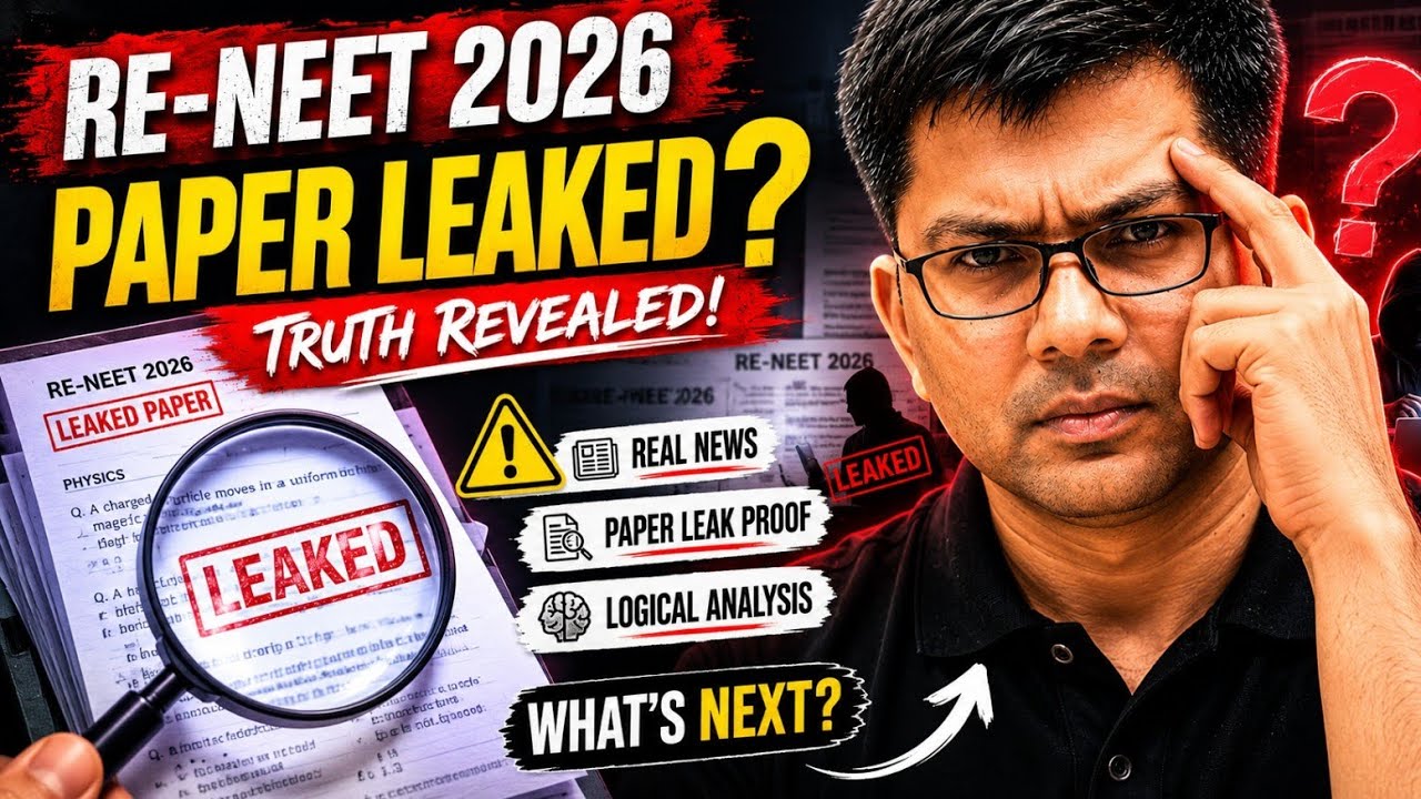 RE - NEET 2026 PAPER LEAK AGAIN ?