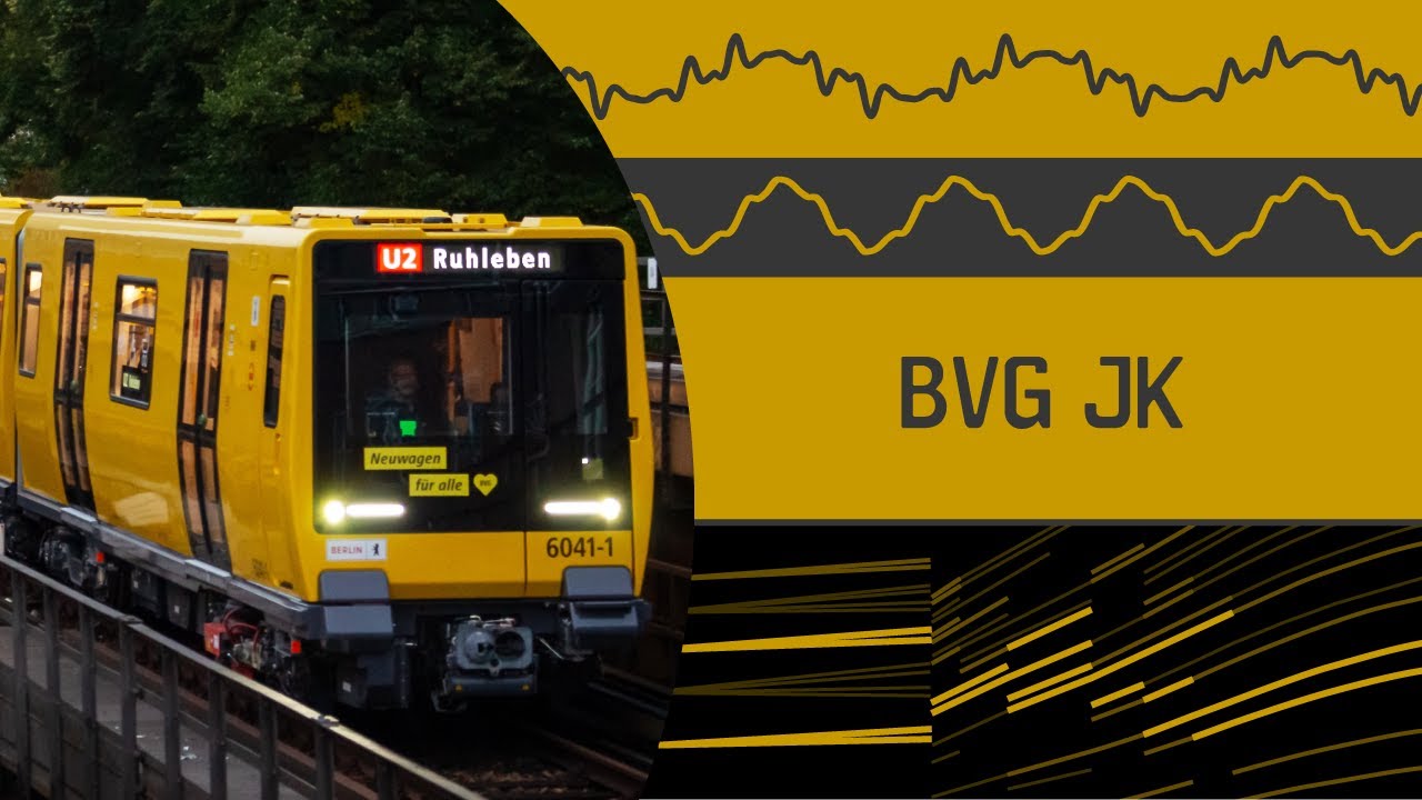 [Inductor Recorded] BVG JK U-Bahn Berlin