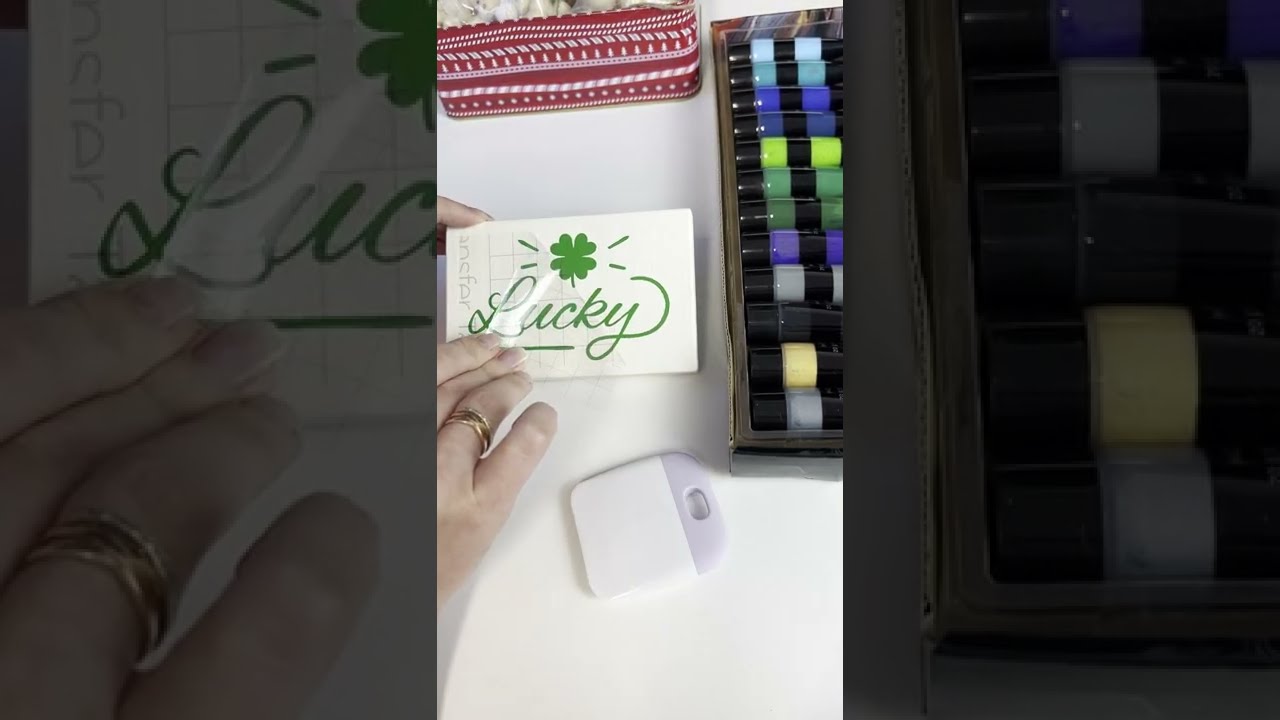 How I Work with HTV Ront Vinyl | Vinyl Crackle ASMR Video