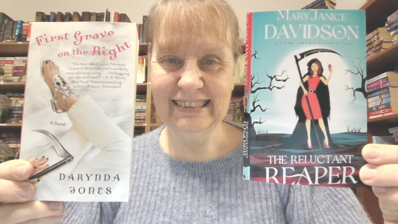 Which one will you read? MARYJANCIE DAVIDSON THE RELUCTANT REAPER VS DARYNDA JONES FIRST GRAVE