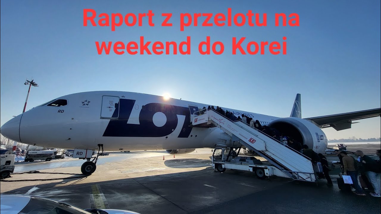 Raport z przelotu LOTem na weekend do Korei (wyspa Jeju)