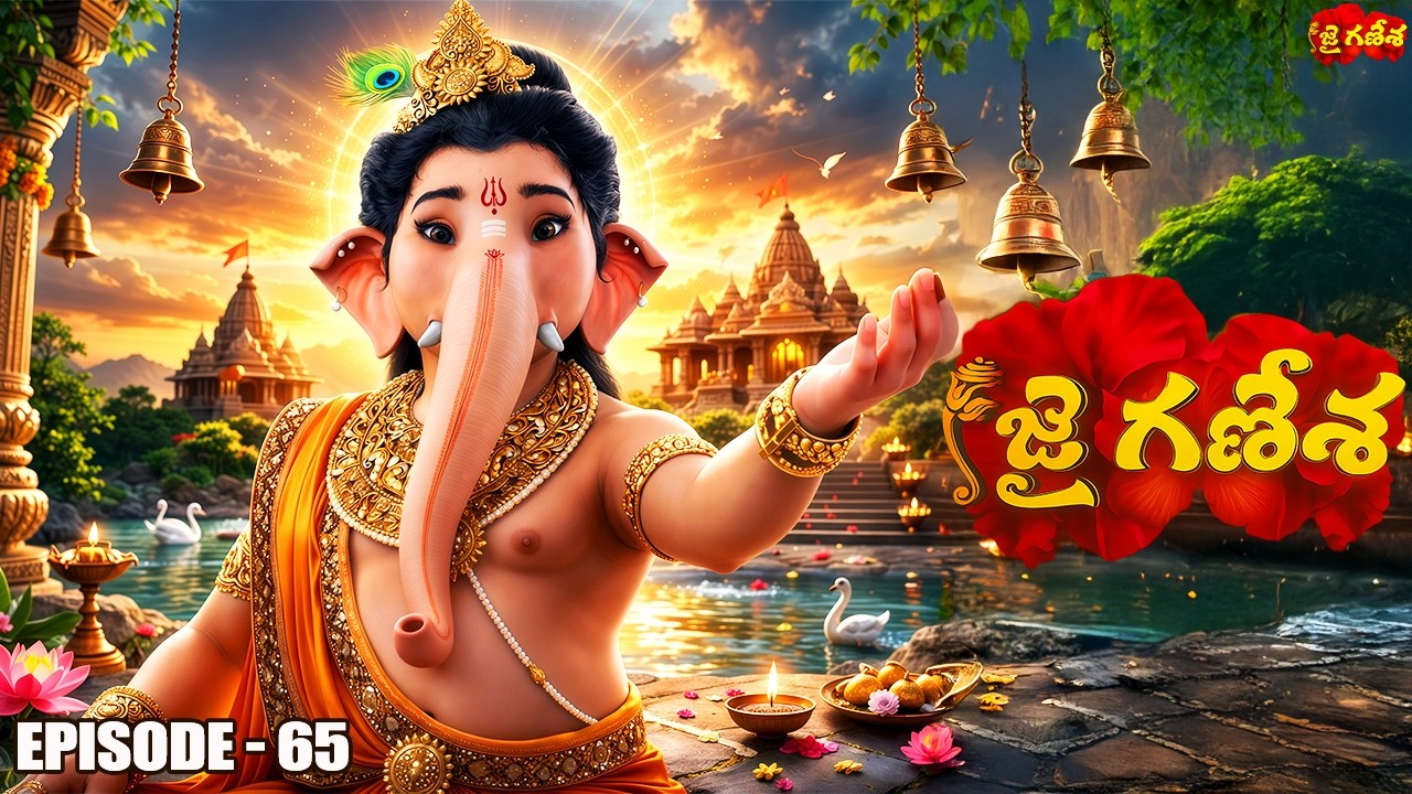 భక్తి శక్తి ఎంత గొప్పదో చూడండి| Jai Ganesha 65| #jaiganesha #Mythology##VighnahartaGanesh