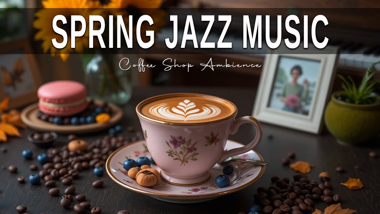 Spring Jazz Music ☕ Bossa Nova instrumental for  Working, Studying and Stress Relief