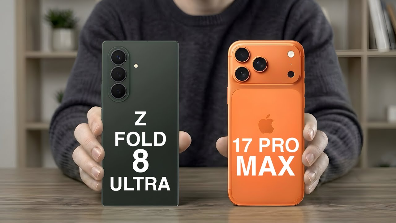 Samsung Z fold 8 Ultra vs iPhone 17 Pro Max 