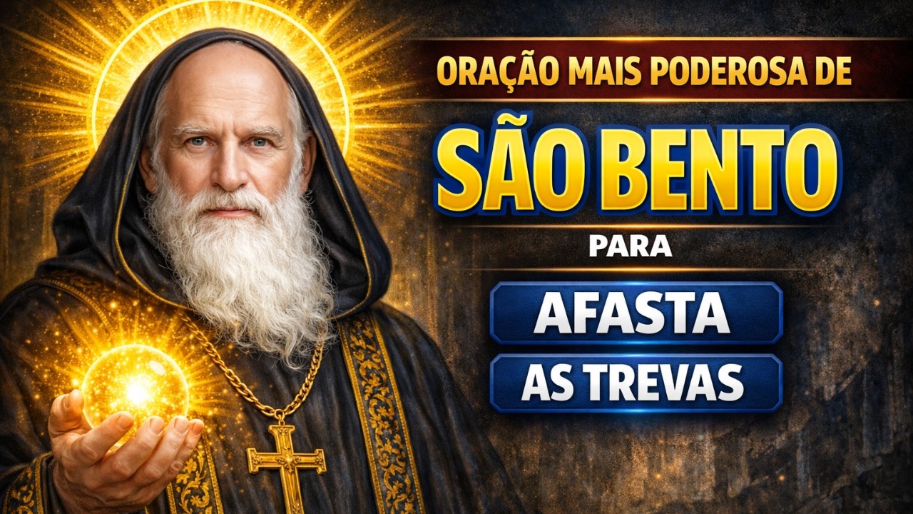 SE VOCÊ ESTÁ PASSANDO POR ATAQUES ESPIRITUAIS, FAÇA ESTA ORAÇÃO DE SÃO BENTO HOJE