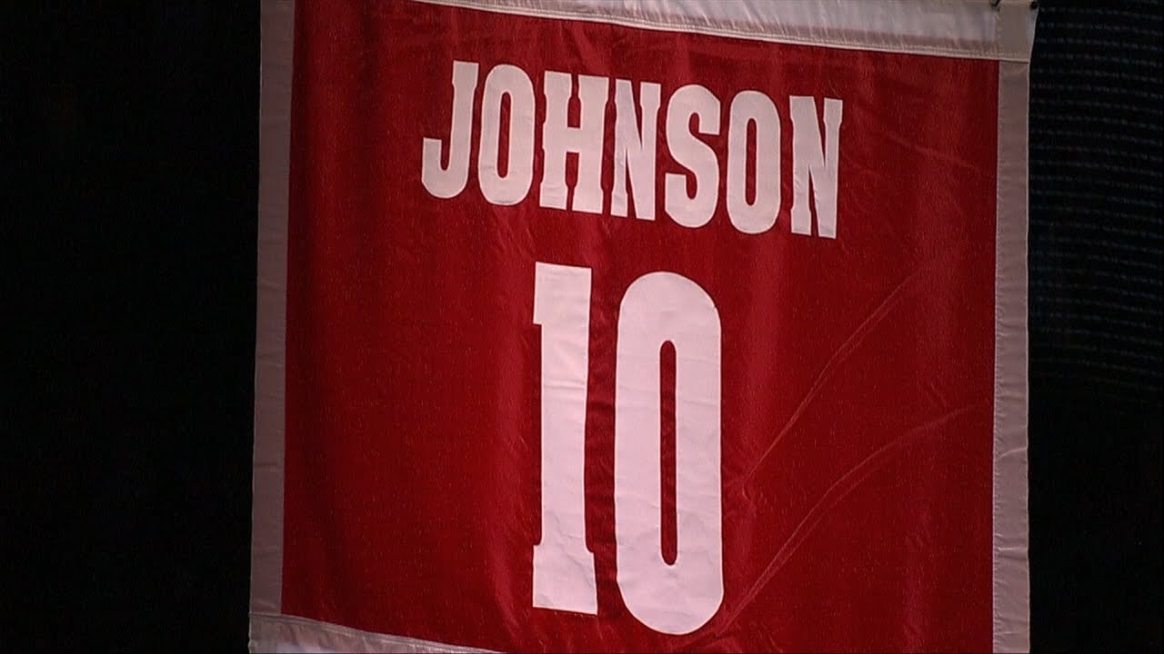 Mark Johnson Jersey Retirement Ceremony
