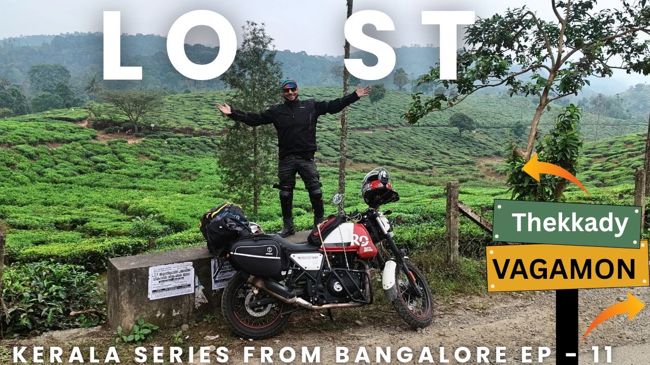 Thekkady to VAGAMON - Switzerland of Kerala | I Got Lost on This Spectacular Route