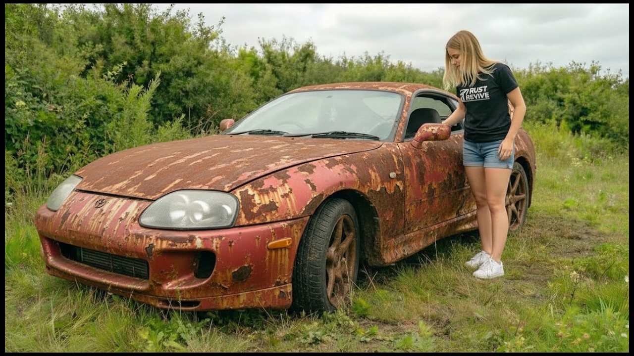 ASMR Car Restoration | 1994 Toyota Supra MK4 | JDM Legend 2JZ