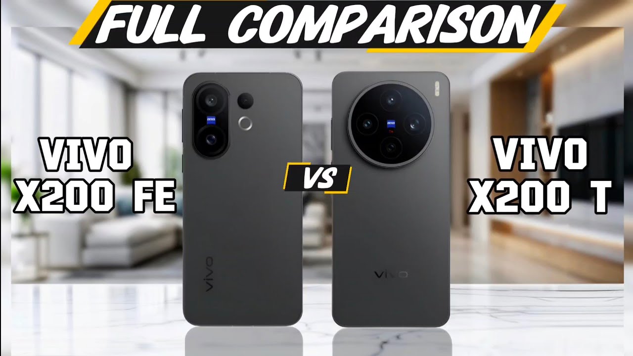 Vivo X200 Fe vs Vivo X200t ||🤔 which one is best ? Let's🕵️ find out ...