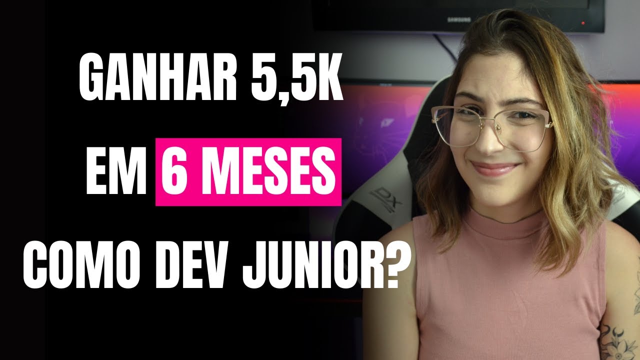 Programador Júnior ganhando 5,5k com 6 meses de estudo?