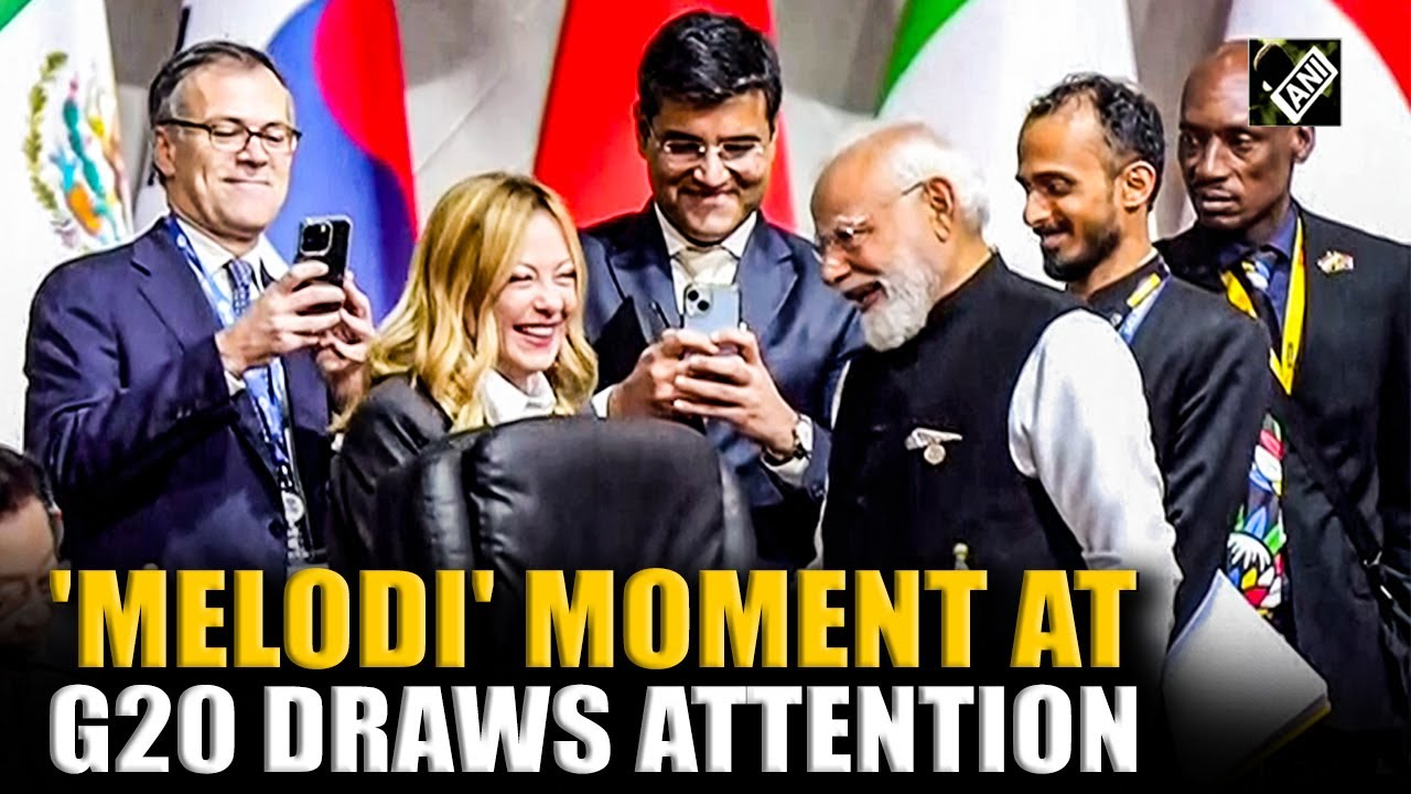 PM Modi-Italian PM Meloni&rsquo;s &lsquo;candid&rsquo; conversation at G20 draws attention