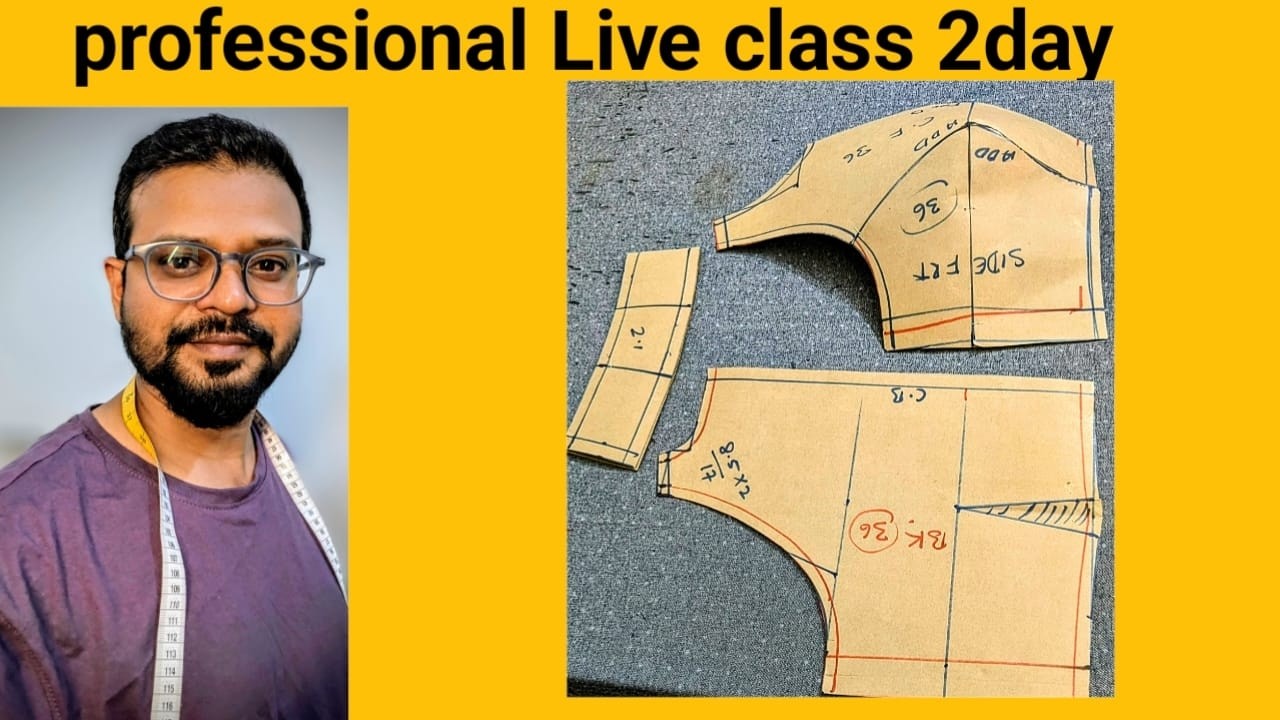 LIVE CLASS 2ND DAY #patternmaking #MASTER BLOUSE