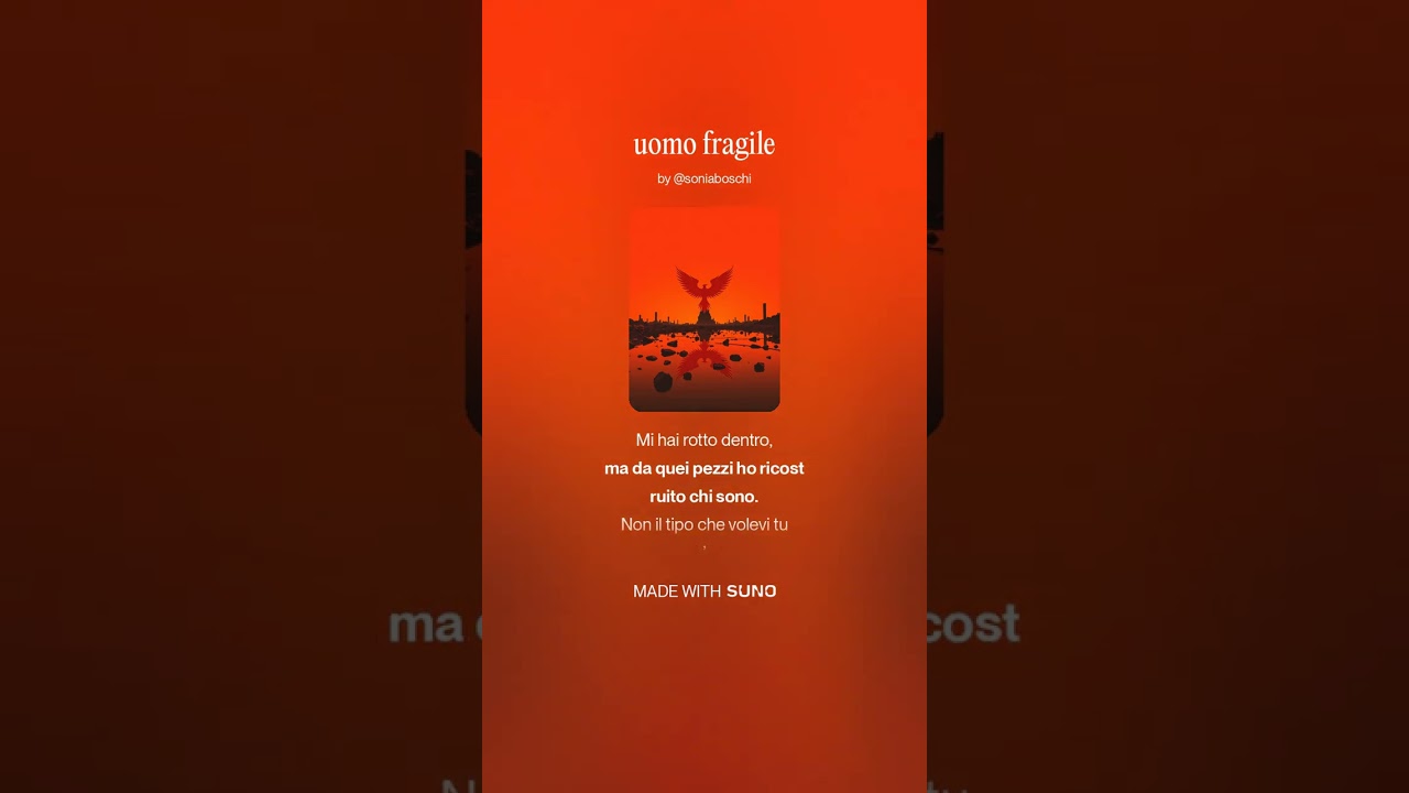uomo fragile