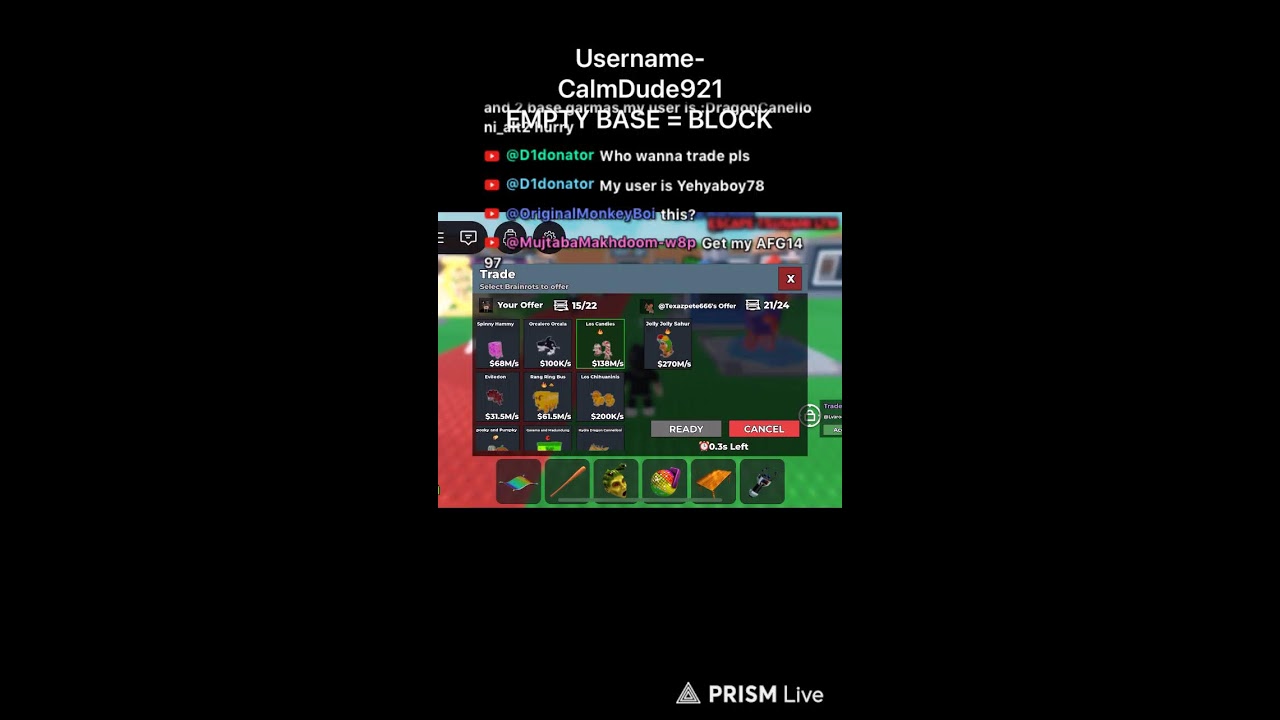 TRADING IN STEAL A BRAINROT ALSO HELPING INDEX FOR BRAINROT