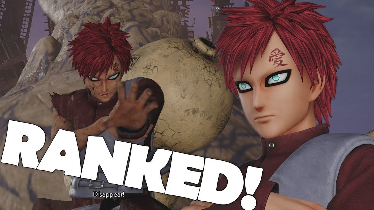SAND TSUNAMI! GAARA Online Ranked Gameplay: Jump Force 1080p 60fps