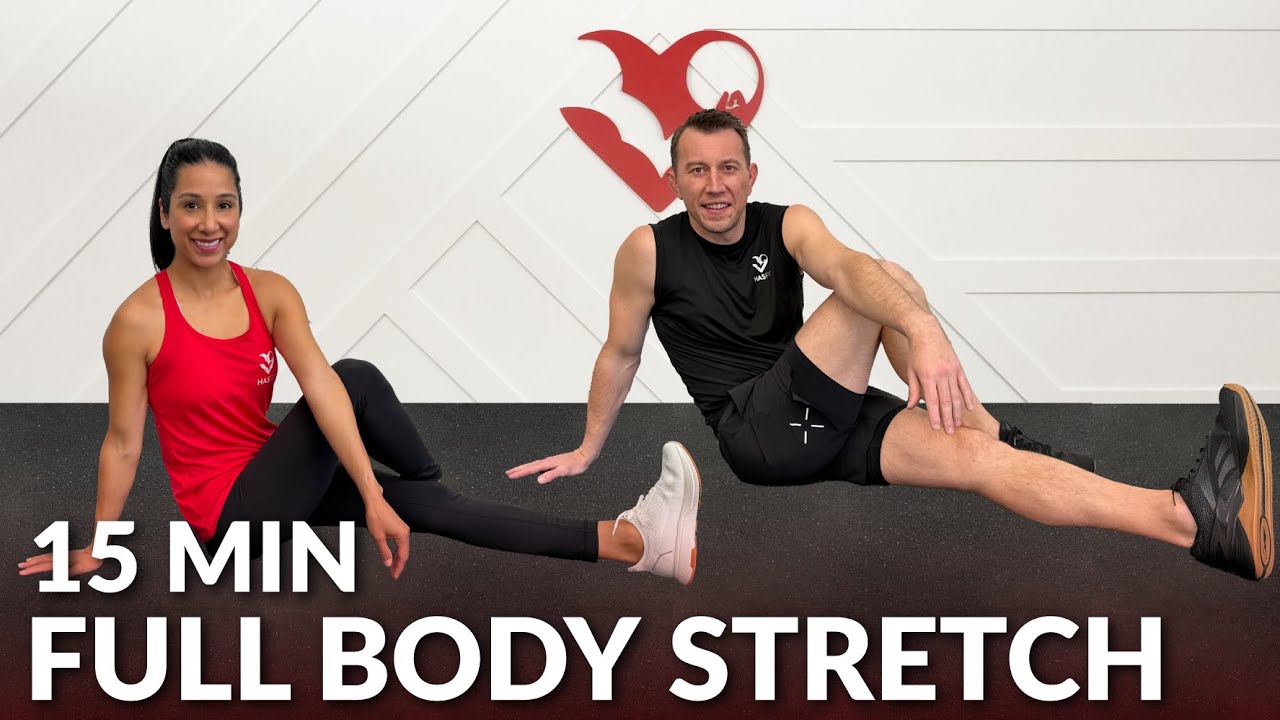 15 Min Full Body Stretch - Stretching Exercises for Beginners & INTMD for Flexibility After Workout