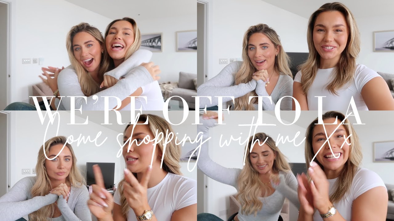 WE'RE GOING TO LA BABY | Come shopping with me eeeee xoxo AD