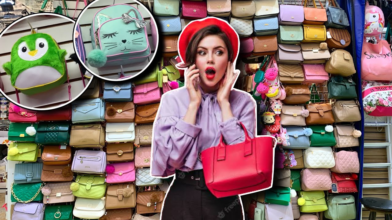 BOLSAS NO ATACADO PARA REVENDA DE R$ 13,00 NO BRÁS