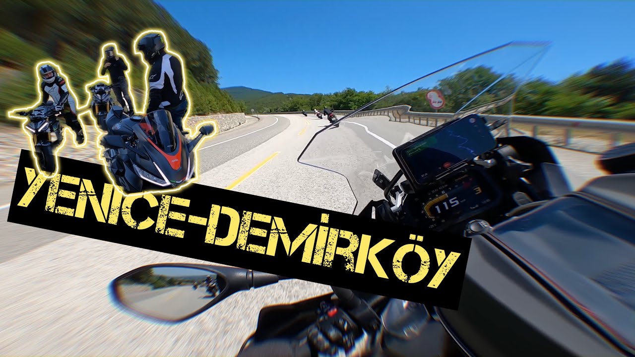 Yenice-Demirköy | İğneada'ya Giden Virajlı Yol | Çok İyi 😎 | BMW R 1250 GS Adventure | 4K
