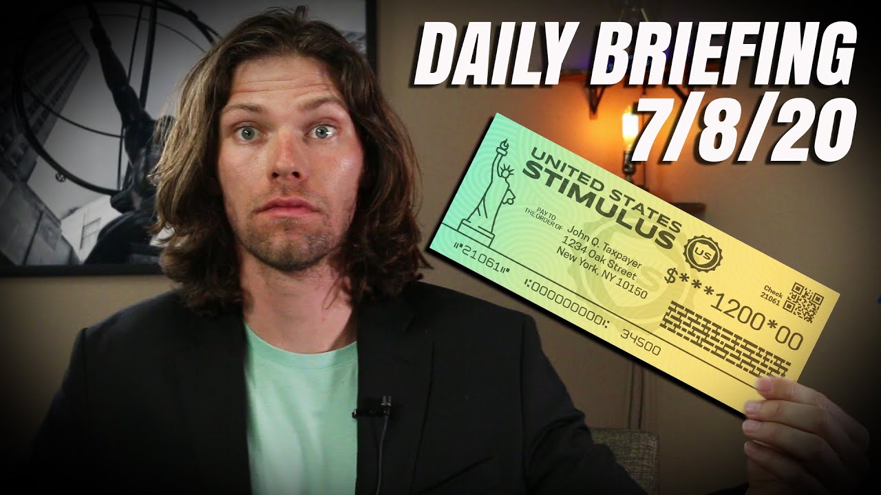 $1200 Second Stimulus Check - Wonderful News & Stimulus Package Updates