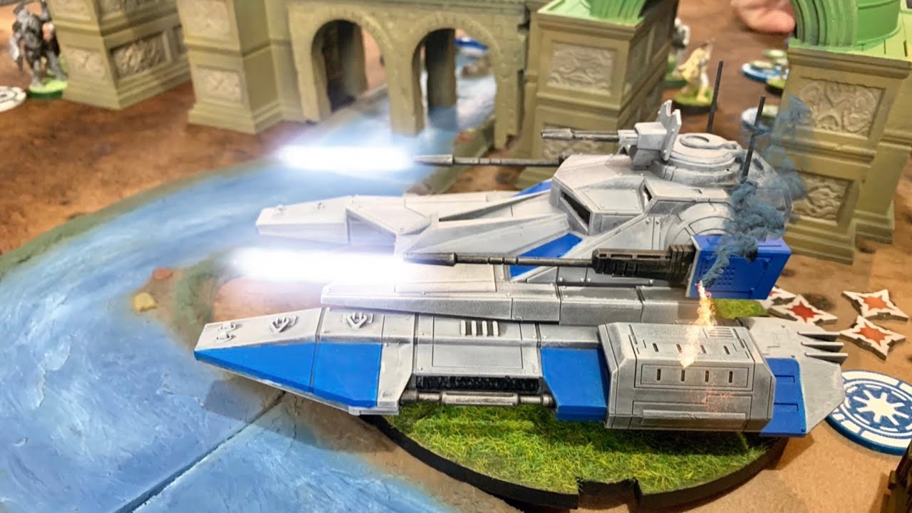 Star Wars Legion Battle Report Ep 44: Rex & Padme vs Han, Chewie, and all the Wookies