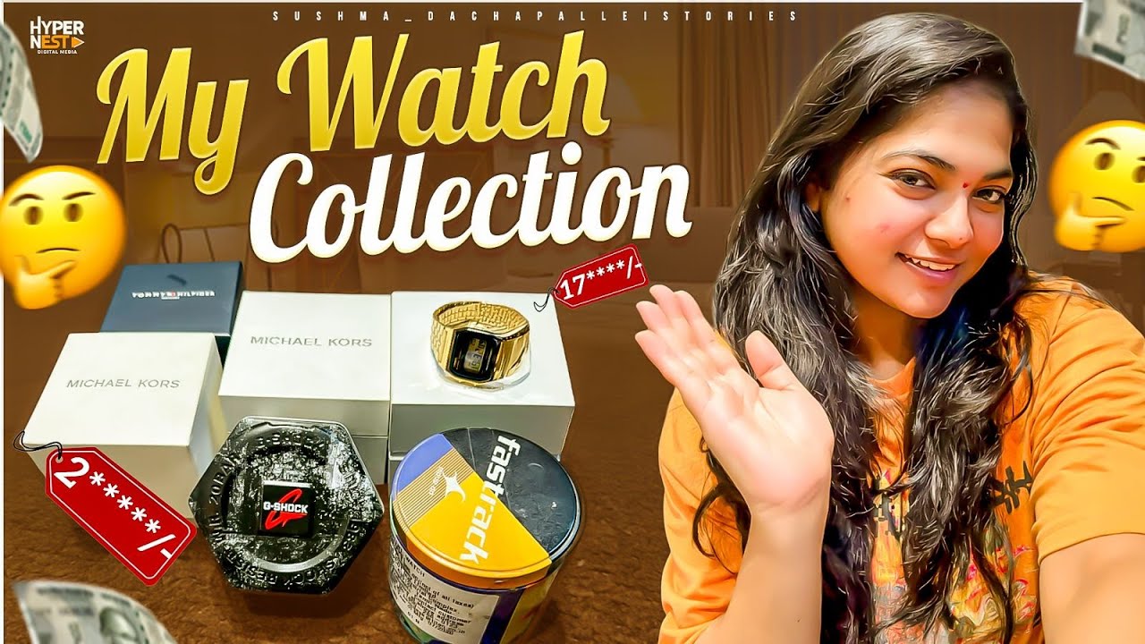 My Watch Collection | Timeless Pieces I Love | Sushma DachepalliStories