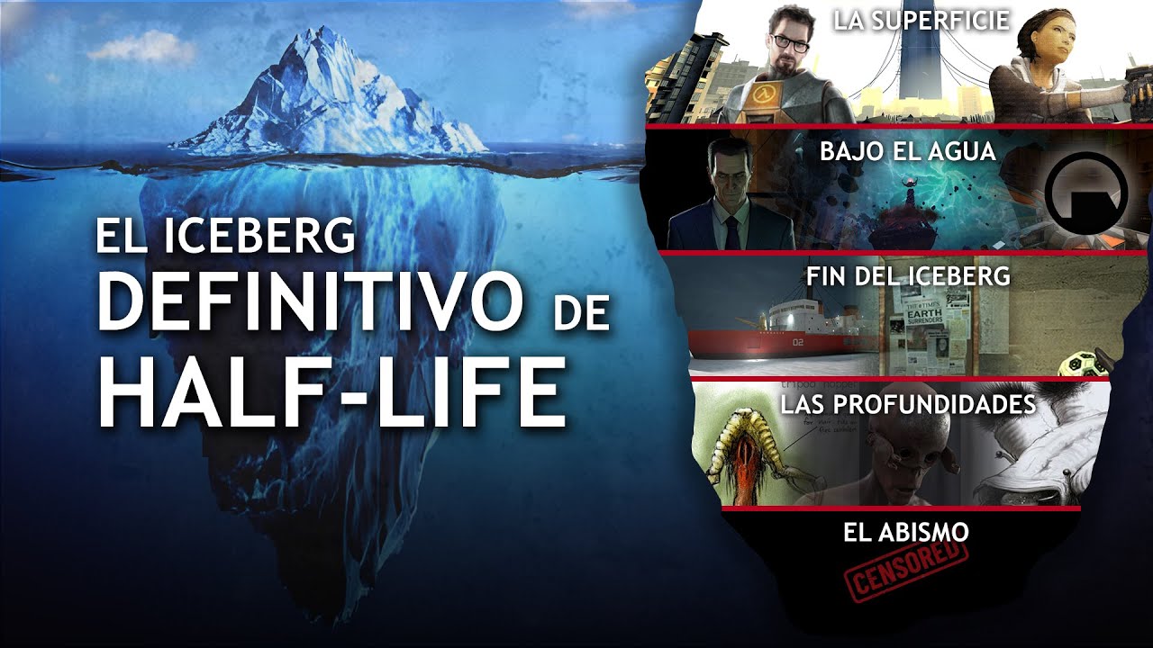 EL MISTERIOSO ICEBERG DEFINITIVO DE HALF-LIFE EN ESPAÑOL COMPLETO | SweetZenkai