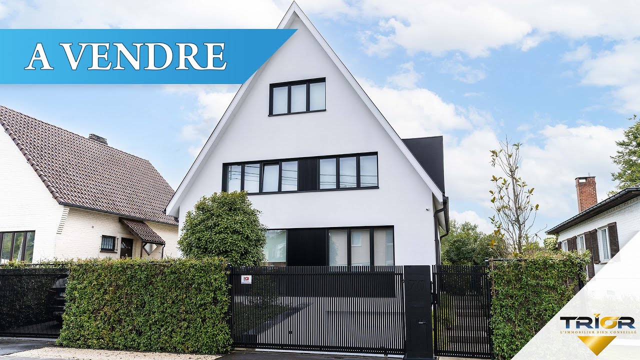 Agence TRIOR Waterloo - Lasne : Villa d'exception enti&egrave;rement r&eacute;nov&eacute;e avec des mat&eacute;riaux de qualit&eacute;.
