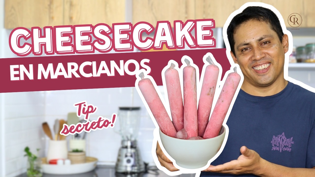 👉 Cheesecake en marcianos m&aacute;s cremoso con este tip secreto 🍓