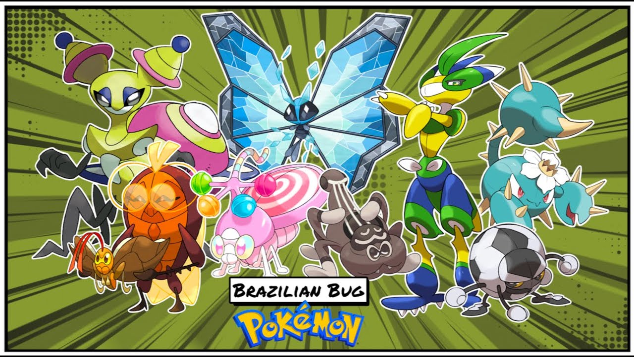 BUG POKÉMON for a BRAZILIAN REGION! The Zonhe Region!