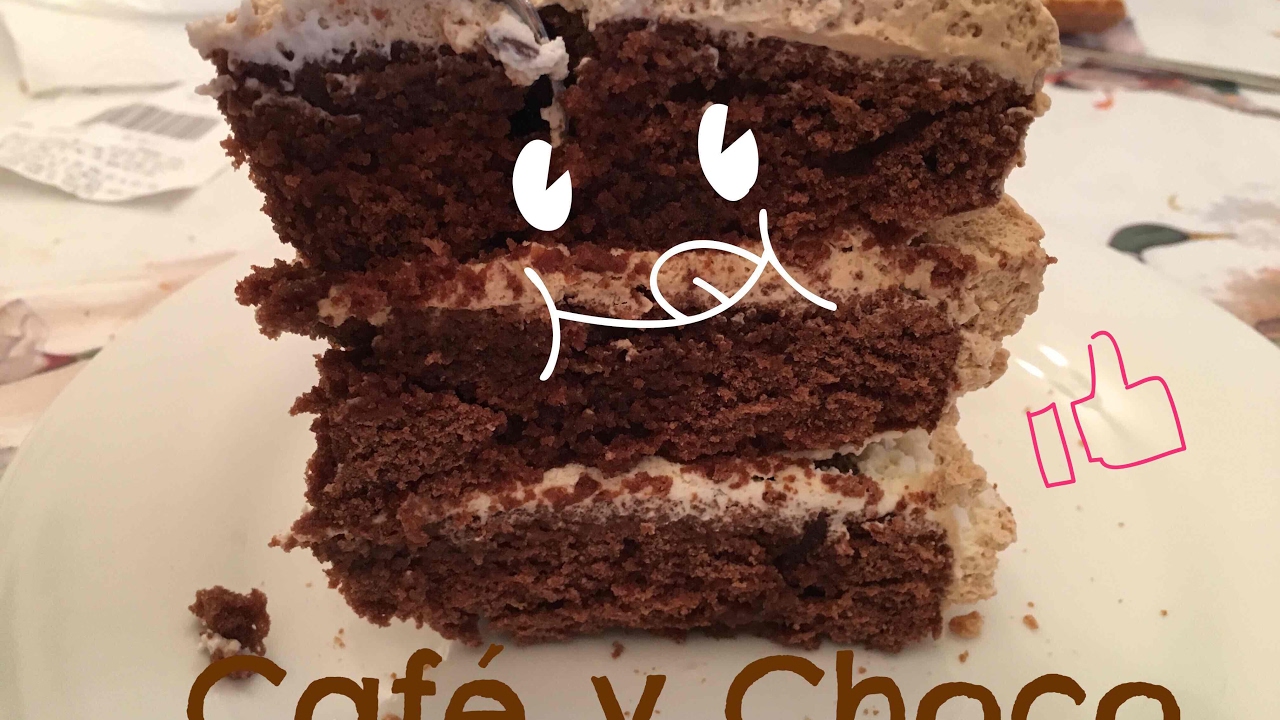 Tarta de Caf&eacute; y Chocolate - Moka - Recetas By Fany