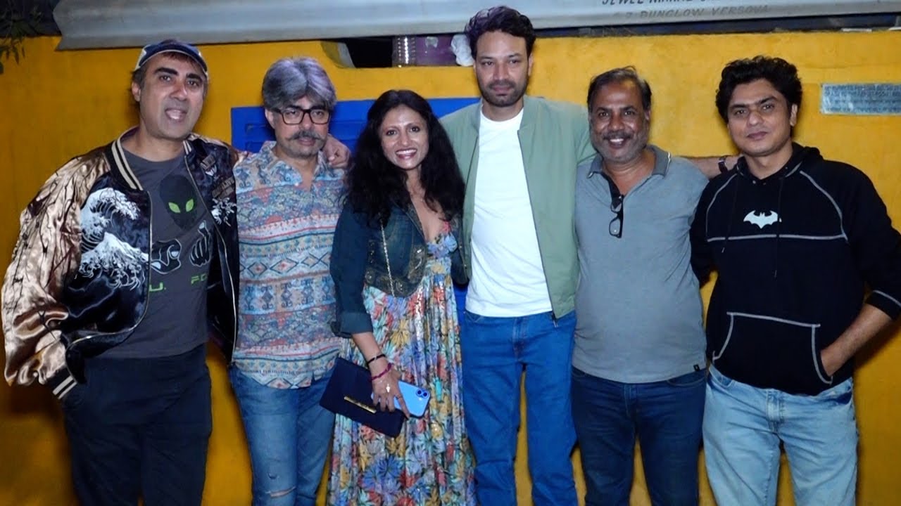 Ranvir Shorey, Seema Biswas, Sushant Singh & Alok Pandey At Bindiya Ke Bahubali Wrap Up Party